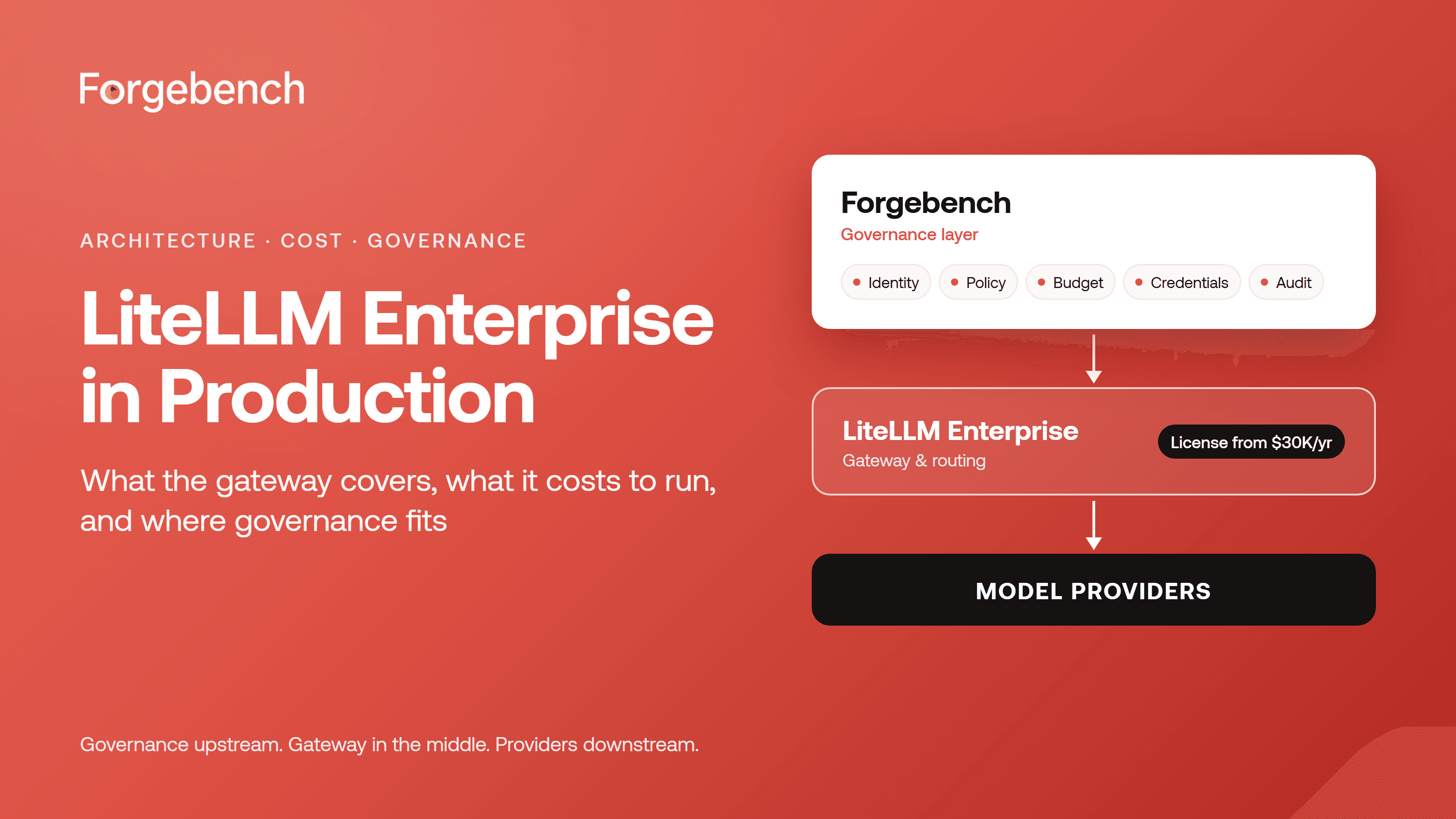 LiteLLM Enterprise in Production: Architecture, Cost, and Governance article cover